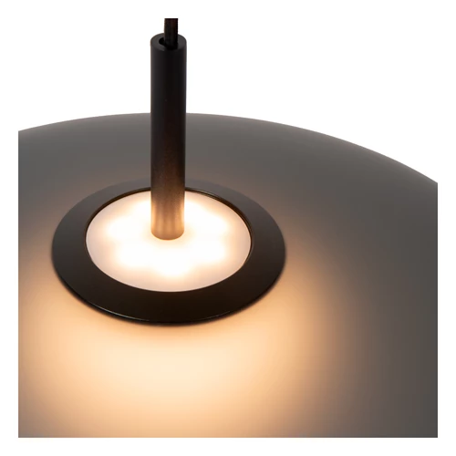 Lucide MENGA - Pendant light - Ø 40 cm - LED Dim. - 1x11W 2700K - Smoke Grey | Premium - detail 5